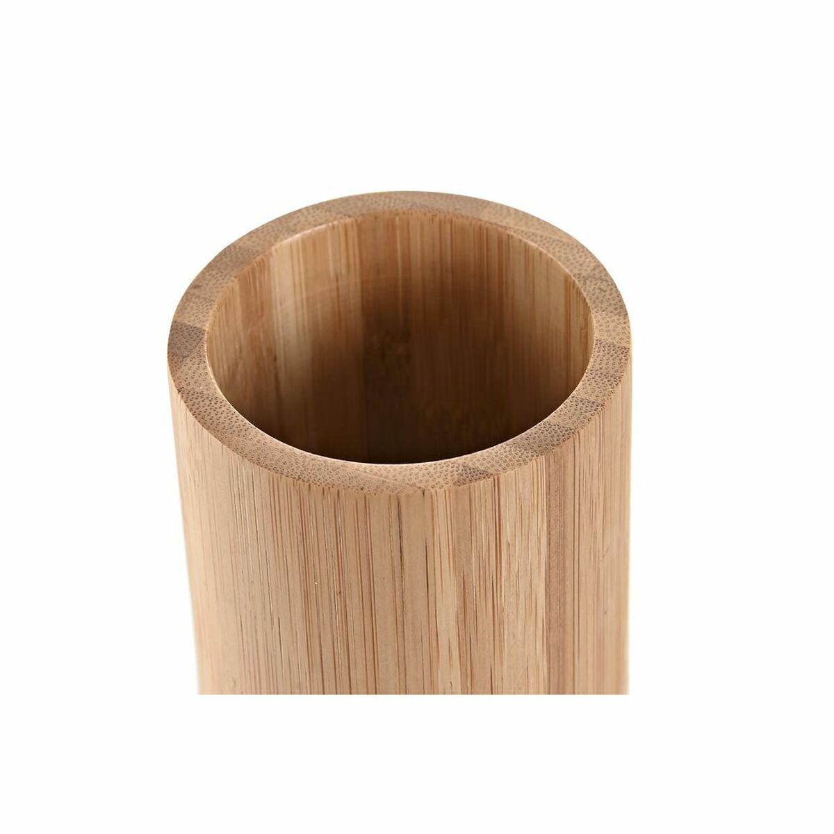 Stojak na szczoteczki do zębów DKD Home Decor Bambus 7 x 7 x 11 cm