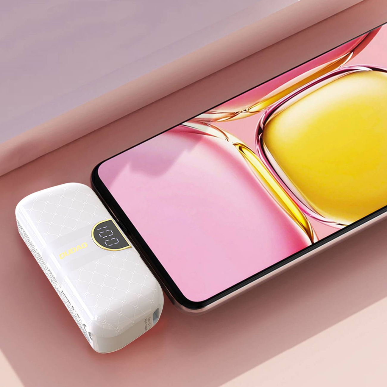 Dudao K20SC powerbank USB-C 5000mAh white
