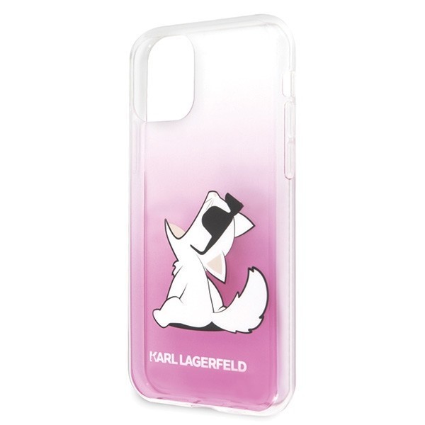 Karl Lagerfeld KLHCN58CFNRCPI iPhone 11 Pro hardcase pink Choupette Fun