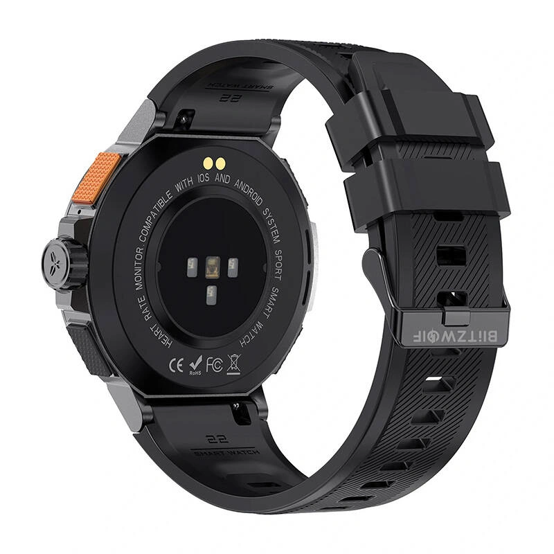 BlitzWolf BW-AT5 AMOLED 1.43’ IP67 Bluetooth 5.3 smartwatch (black)
