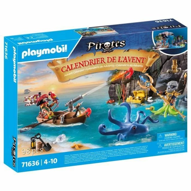Advent Calendar Playmobil 71636 Pirate Advent Calendar Plastic