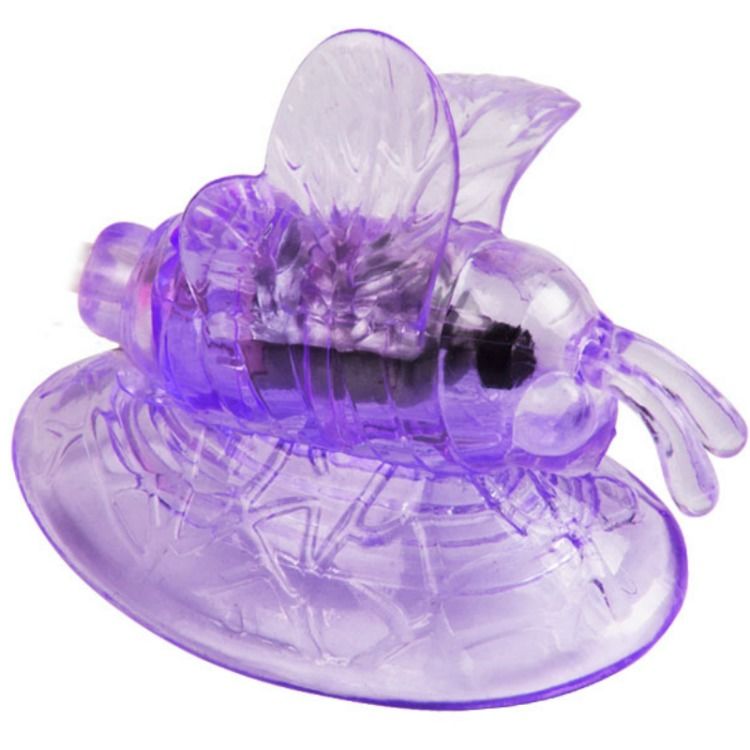 VIBRATING BUTTERFLY WITH REMOTE CONTROL PURPLE