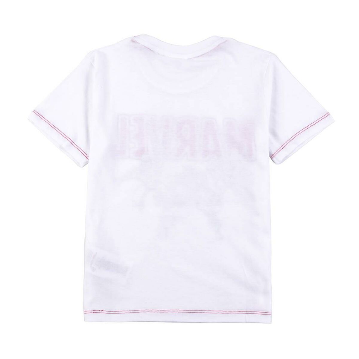 Child's Short Sleeve T-Shirt Marvel White