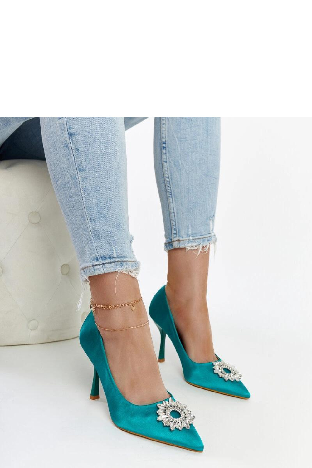  High heel pumps model 207513 Solea  green