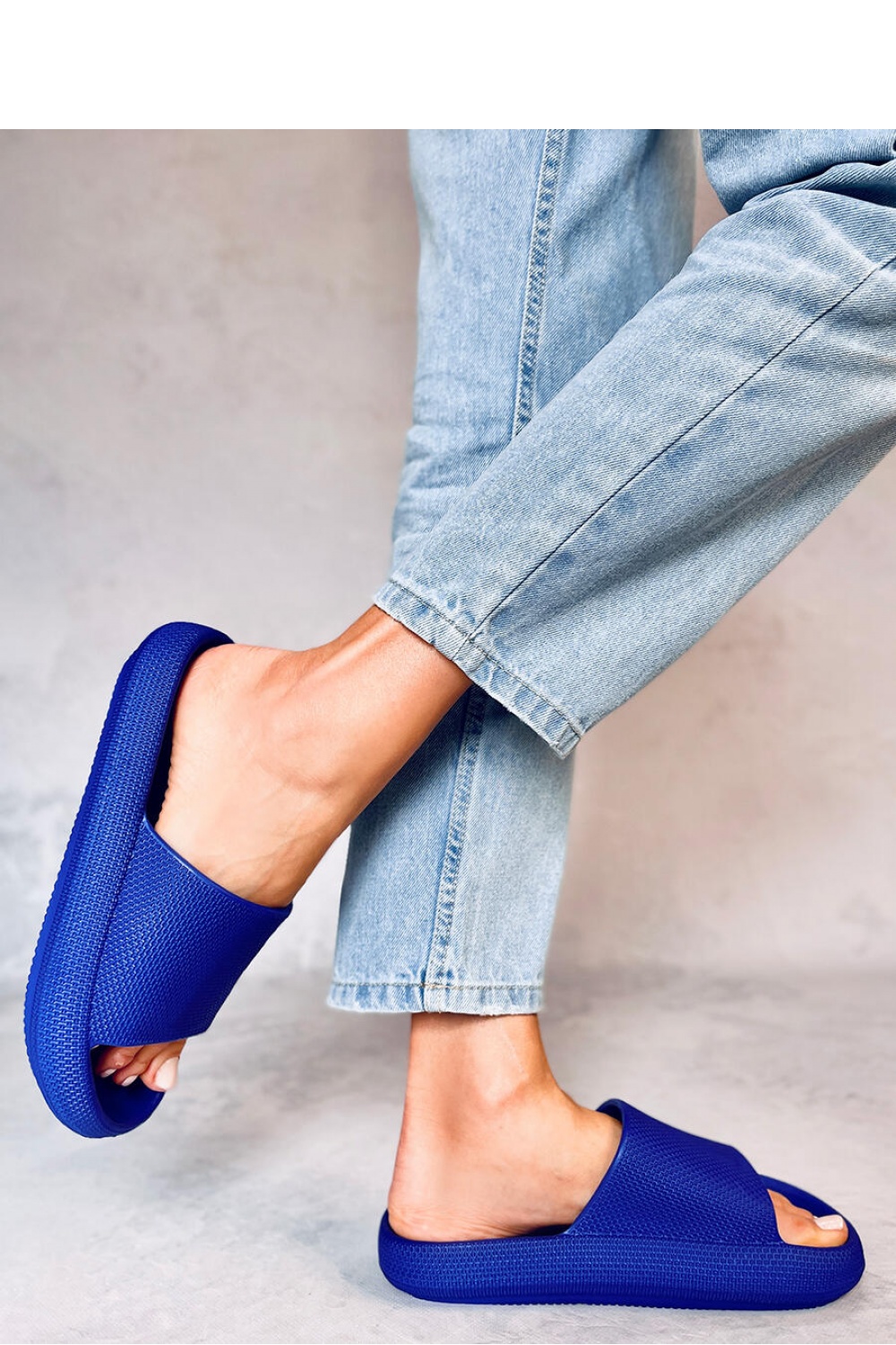 Flip-flops model 180432 Inello navy blue Ladies