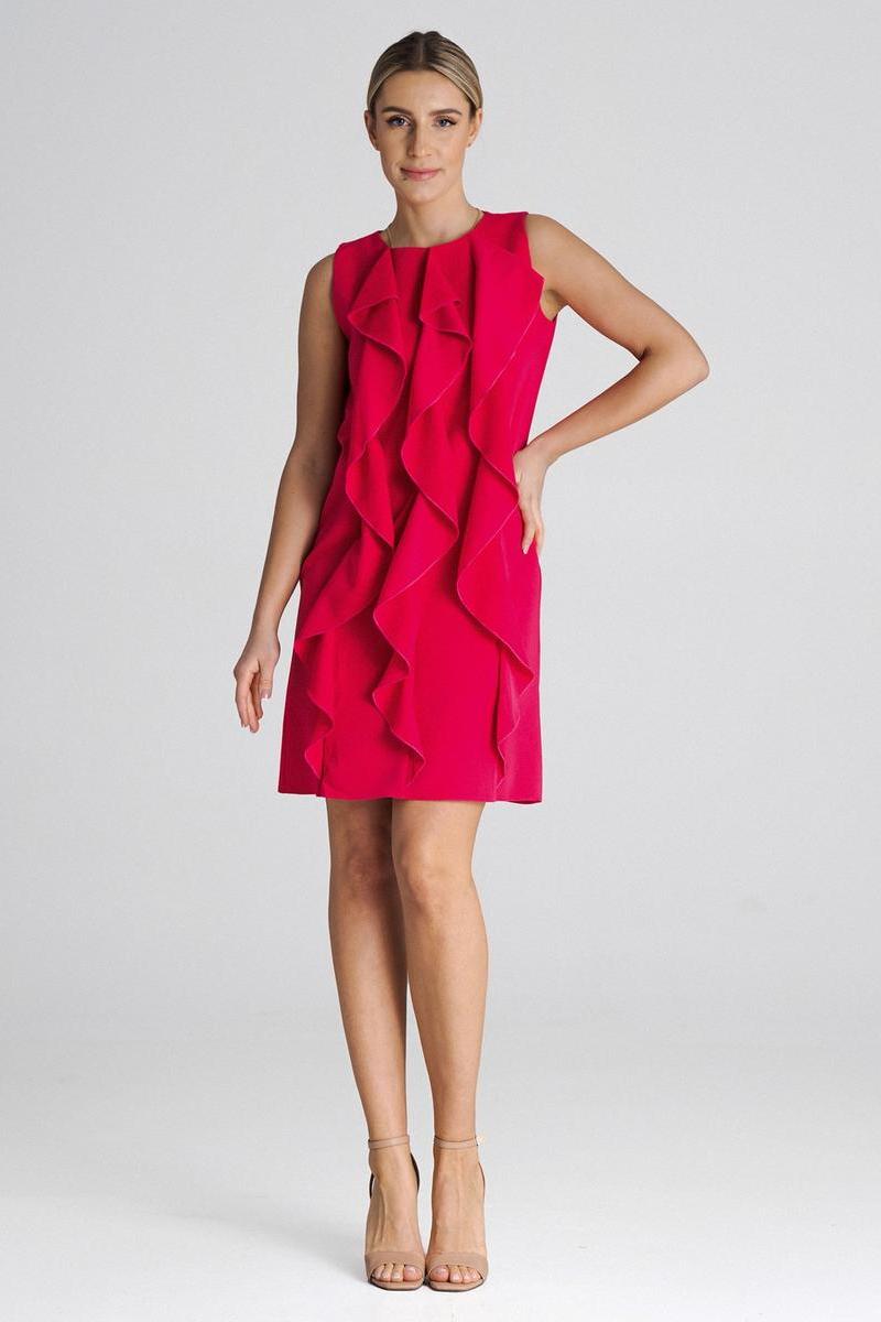  Cocktail dress model 197185 Figl  pink