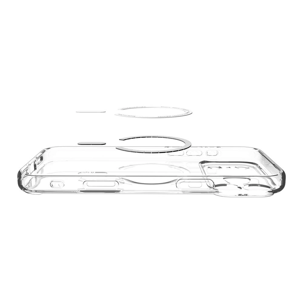 Etui Spigen Ultra Hybrid Mag MagSafe do Apple iPhone 17 Pro Max Clear/white