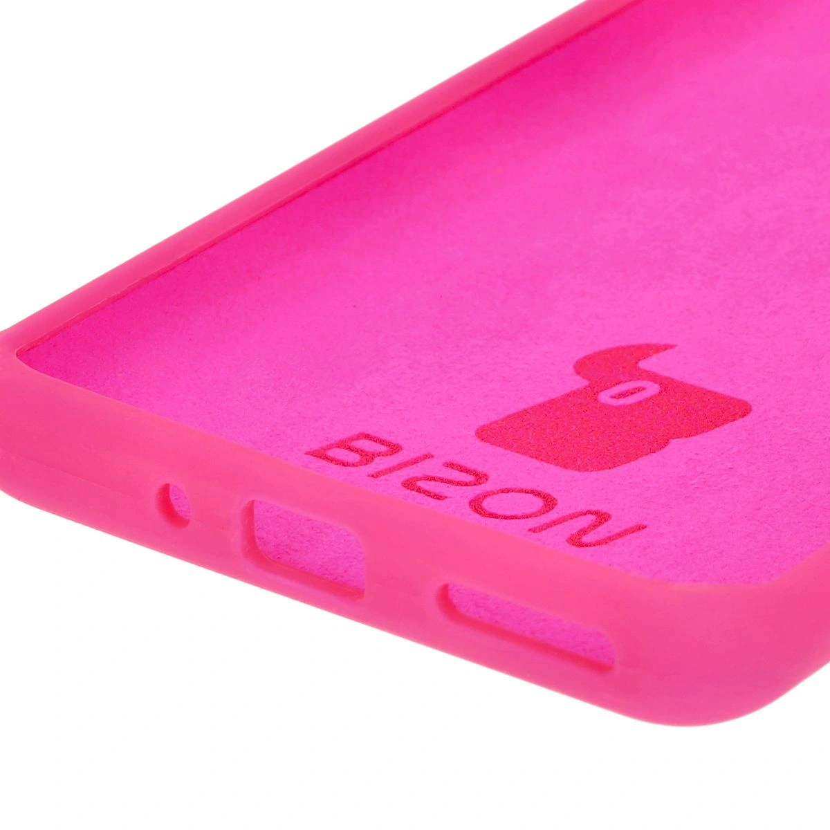 Bizon Soft Case OnePlus 12R neon pink