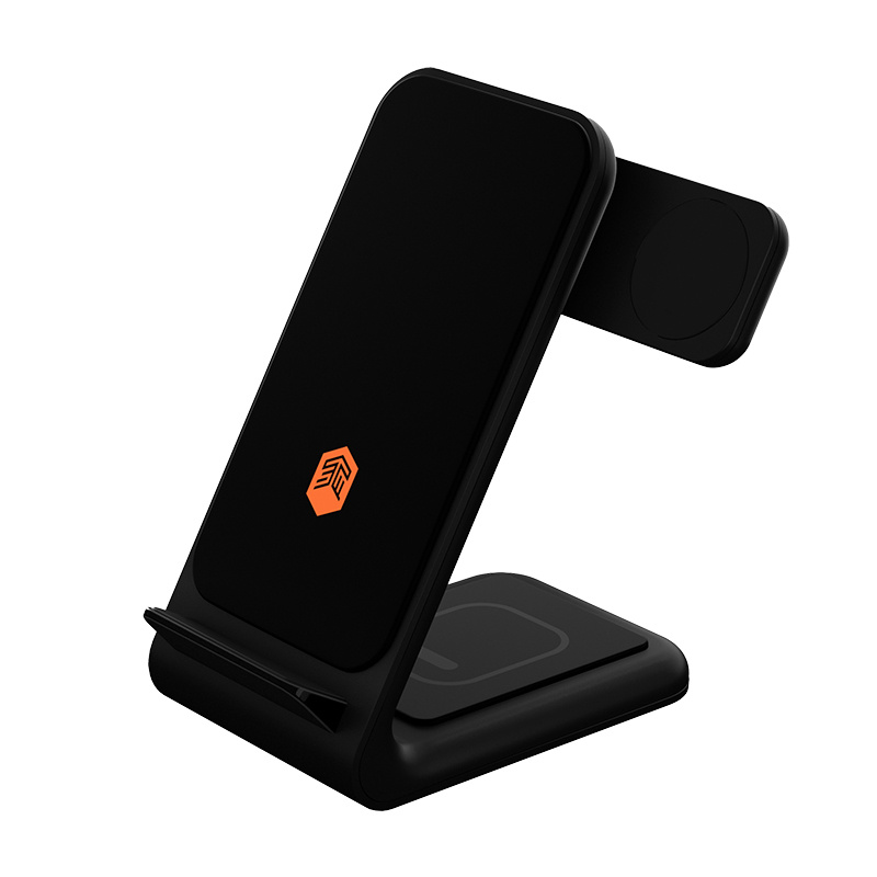 STM ChargeTree Swing 3in1 to Apple iPhone, AirPods & Watch (black)