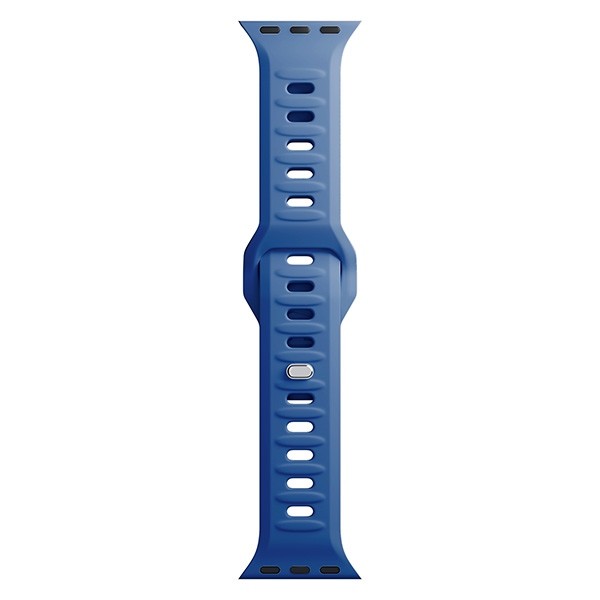 3MK Silicone Watch Strap Apple Watch 4/5/6/7/8/9/SE/Ultra 42/44/45/49mm blue