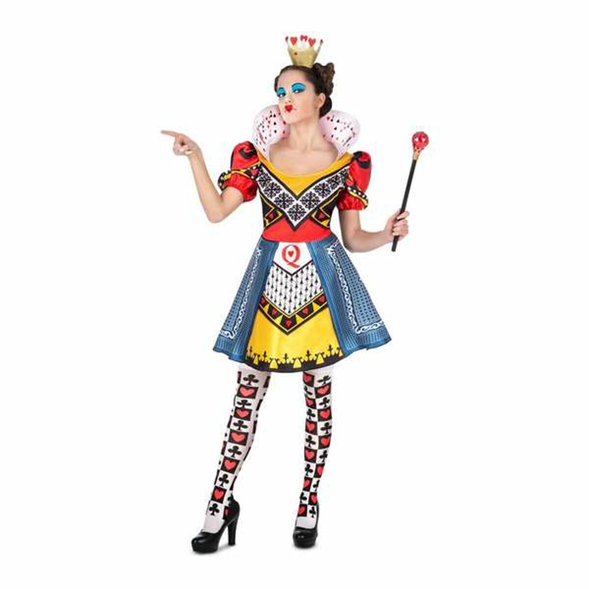 Costume for Adults My Other Me Queen of Hearts S Costume for Adults My Other Me Queen of Hearts S