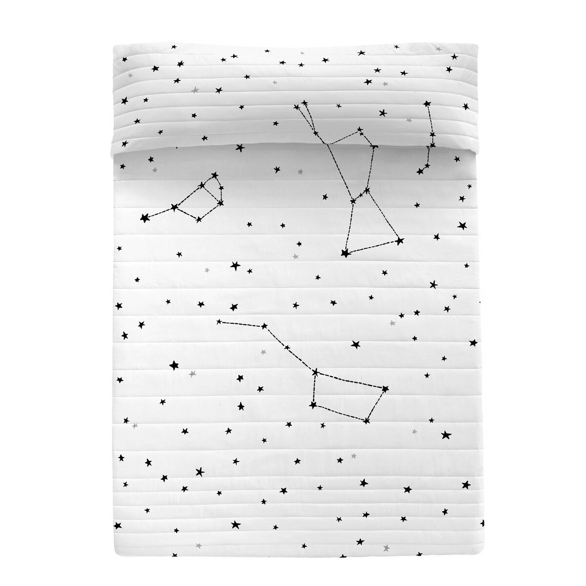 Bedspread (quilt) HappyFriday Blanc Constellation Multicolour 260 x 260 cm