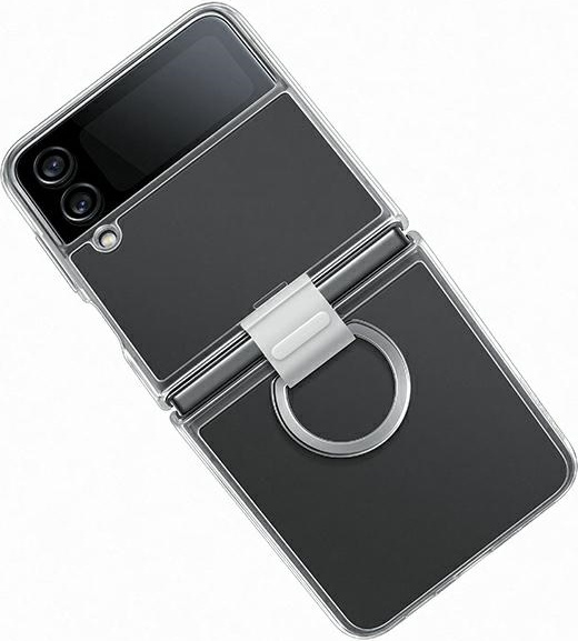 Samsung Galaxy Z Flip 4 EF-OF721CTEGWW transparent Clear Cover Ring