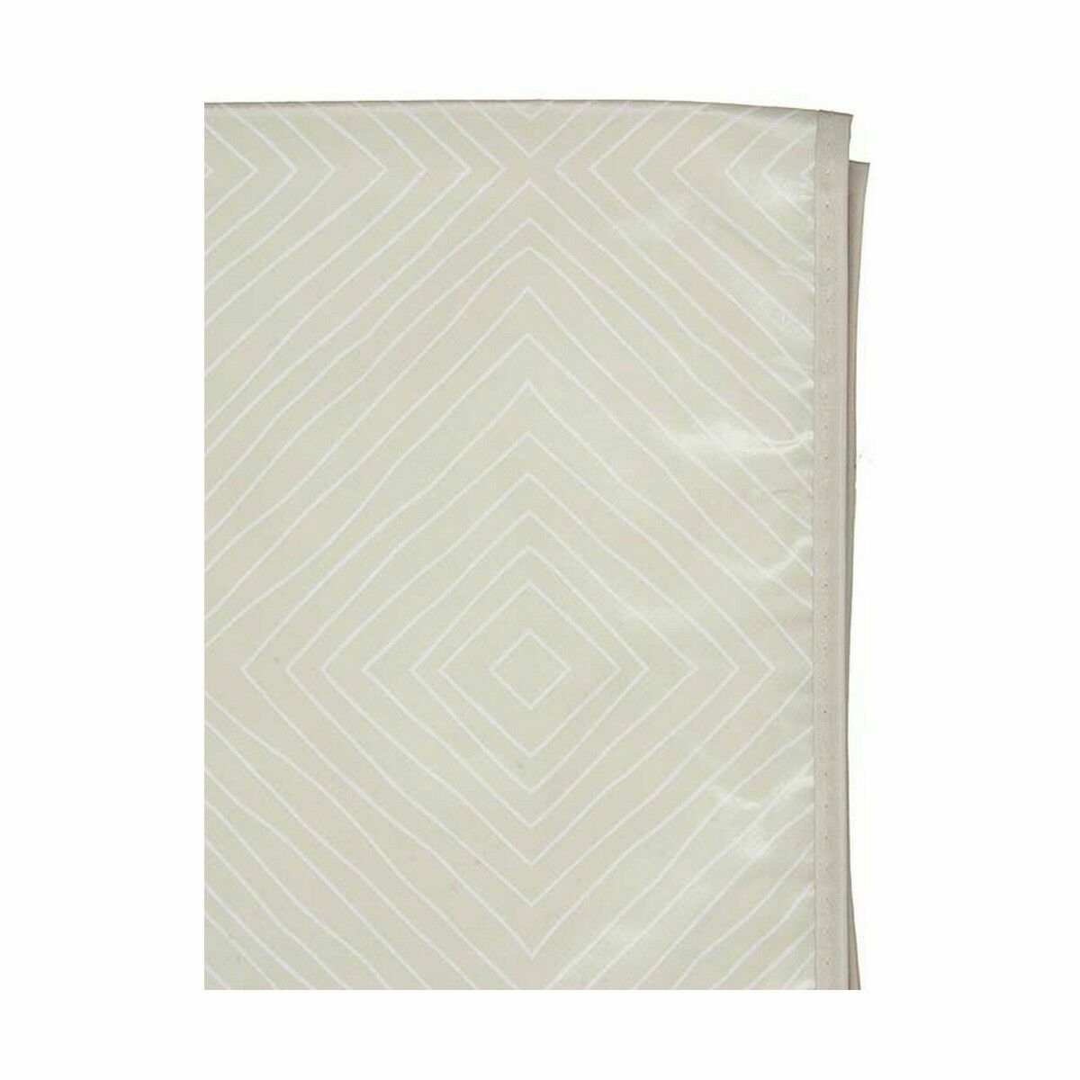 Tablecloth Oilcloth Beige Rhombus 140 x 180 cm (12 Units)