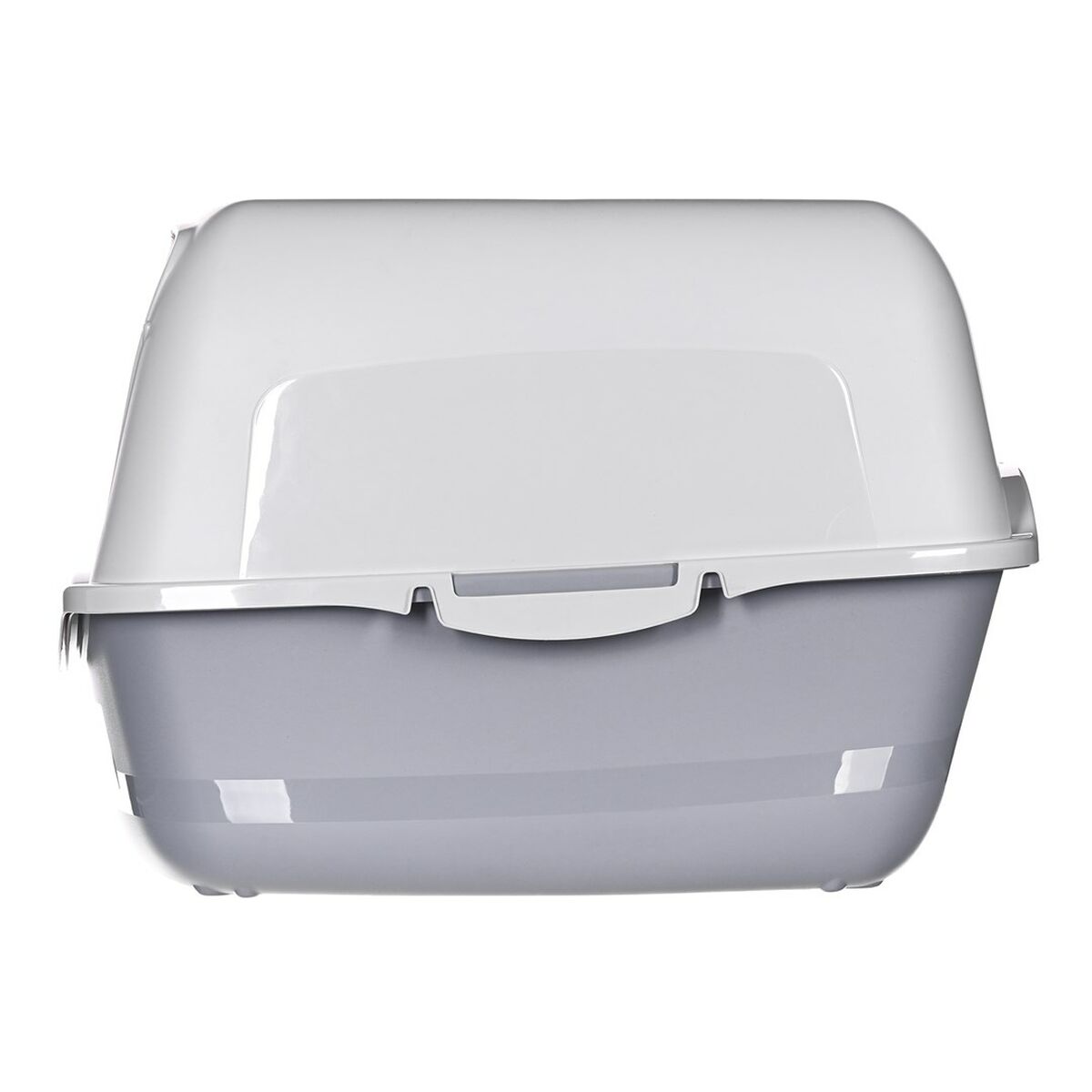 Cat Litter Box Diamentiq 4004508810DIA White Grey Plastic 40 x 38,7 x 55,5 cm Cat Litter Box Diamentiq 4004508810DIA White Grey Plastic 40 x 38,7 x 55,5 cm