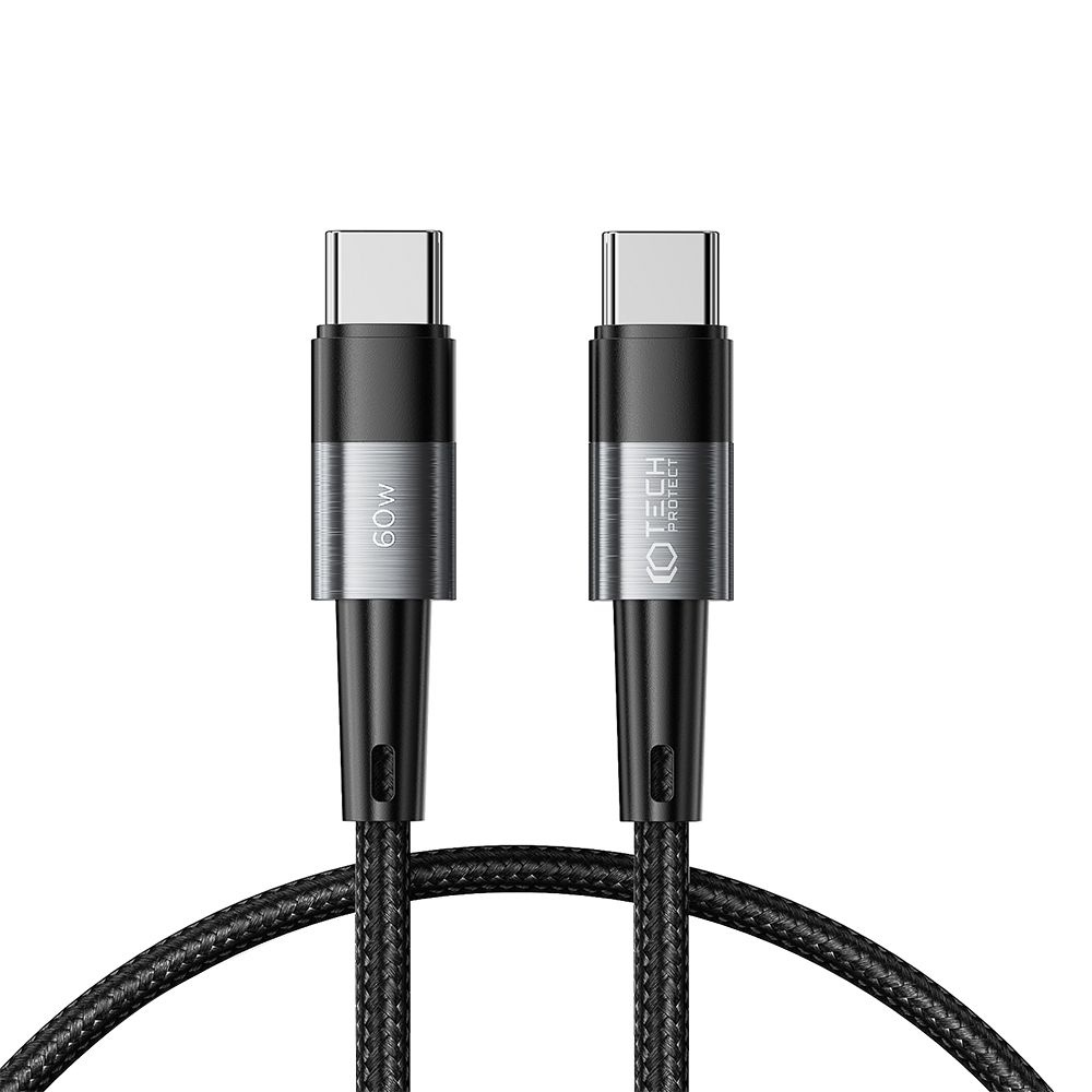 Tech-Protect Ultraboost USB-C/USB-C Cable PD 60W 3A 25cm Grey