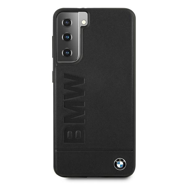 BMW BMHCS21MSLLBK Samsung Galaxy S21+ Plus black hardcase Signature Logo Imprint