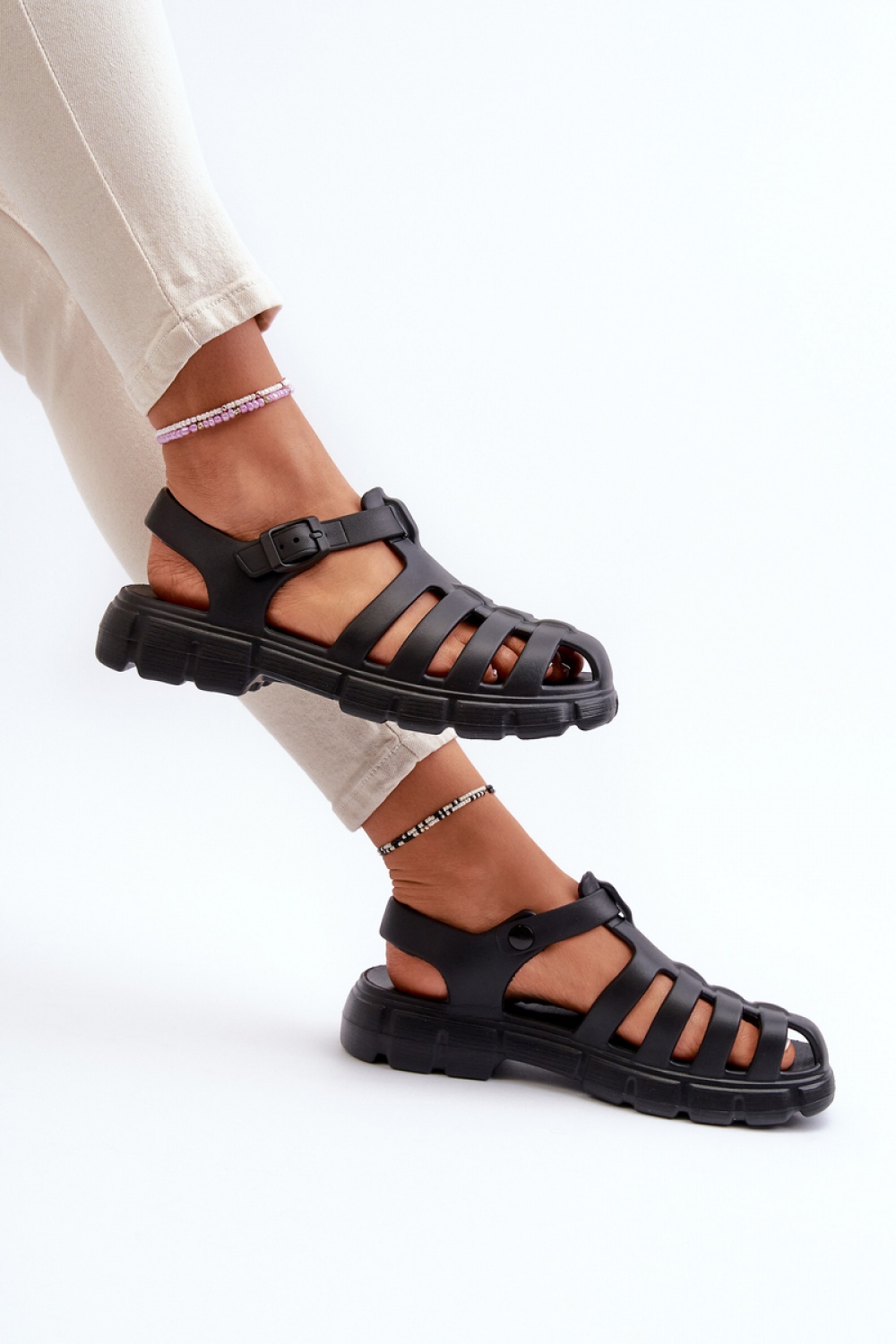  Sandals model 194968 Step in style  black