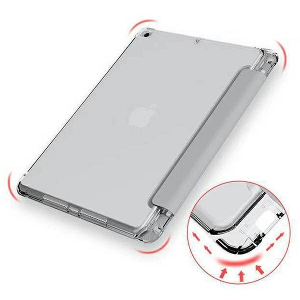 Etui Mercury Clear Back Cover do Apple iPad Pro 12.9 2020/2021/2022 / Air 13" 2024 / 13" 2025 czarny