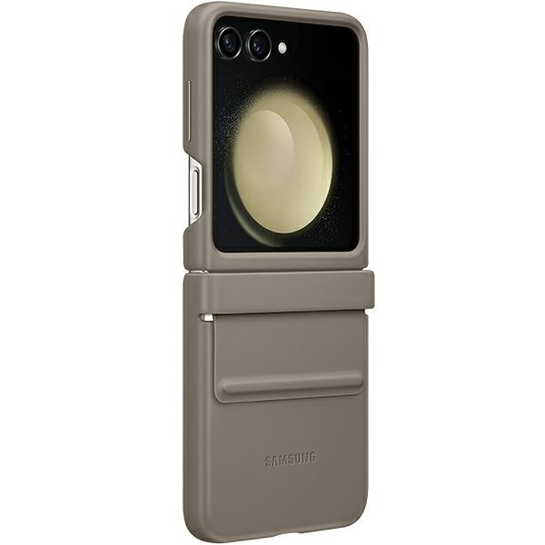 Samsung Galaxy Z Flip 5 EF-VF731PAEGWW etoupe Flap ECO-Leather Case