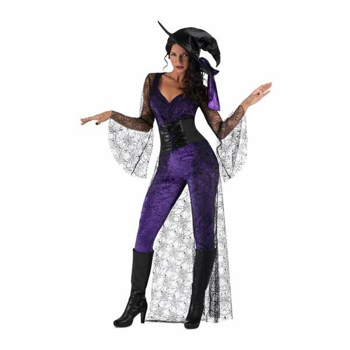 Costume for Adults My Other Me Purple Witch S