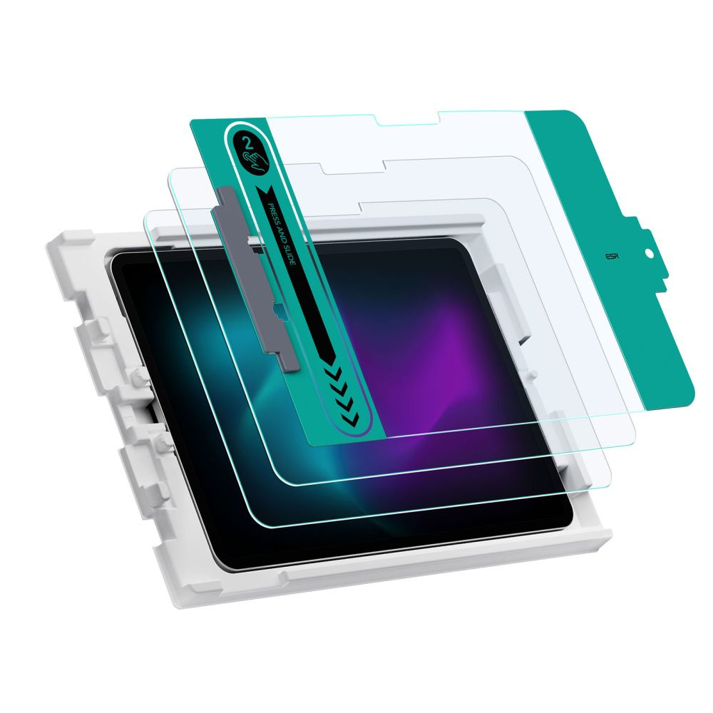 ESR Tempered Glass Apple iPad Pro 11" 2024 (5 gen) Clear [2 PACK]