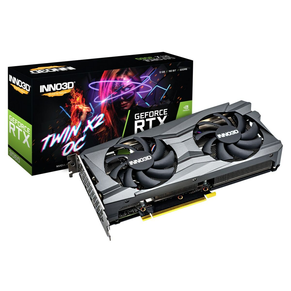 INNO3D TWIN X2 OC GeForce RTX 3060 12 GB RAM Graphics card 