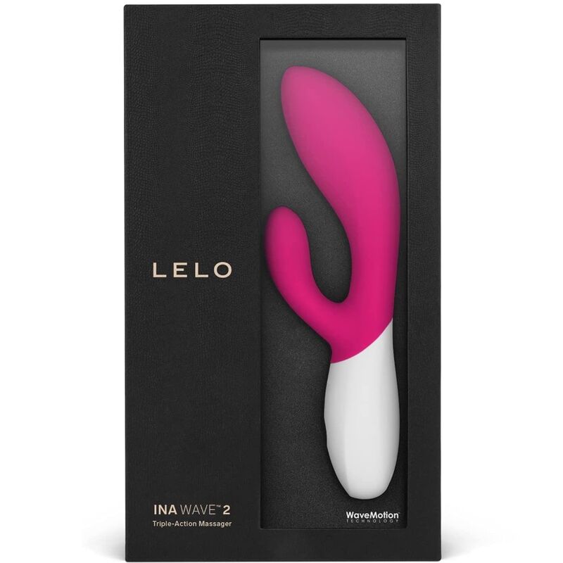 LELO INA WAVE 2 VIBRATOR CERISE