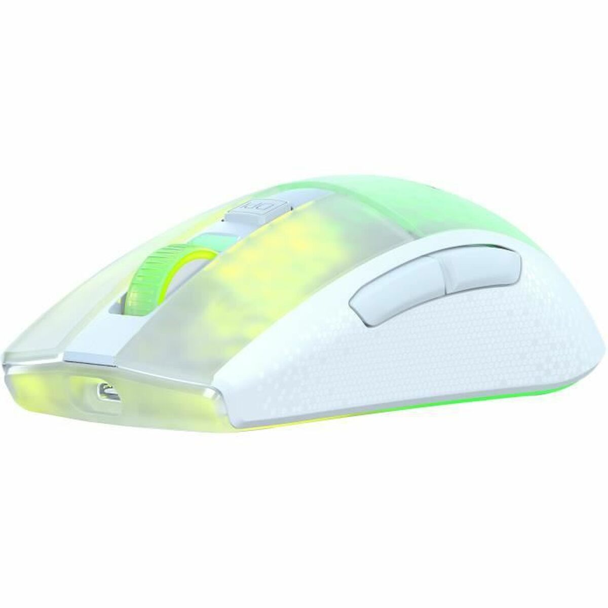 Mouse Roccat Burst Pro Air Bluetooth White Gaming LED Lights