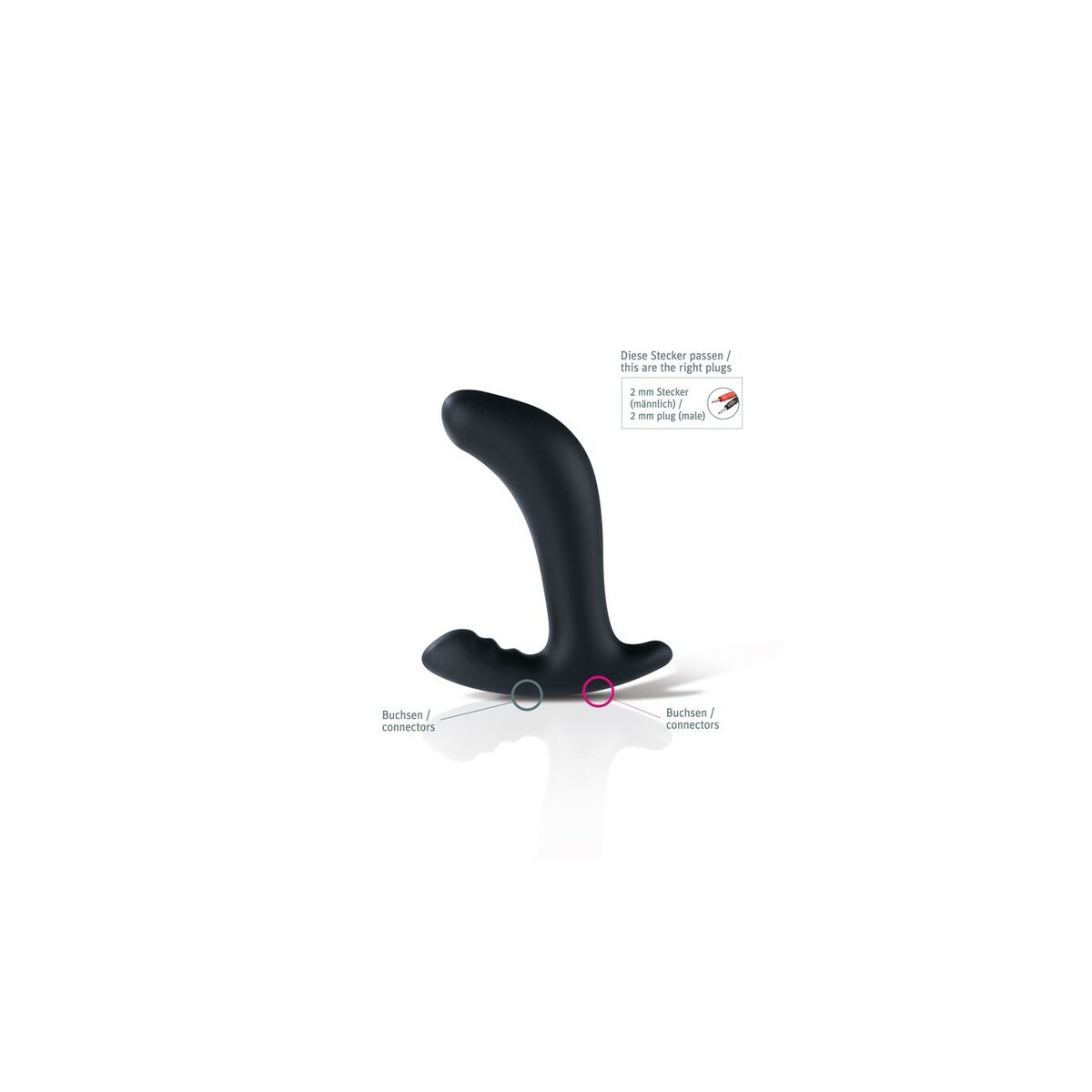 Twisting Tom Electrosex Prostate Stimulator Mystim MS46460 Black