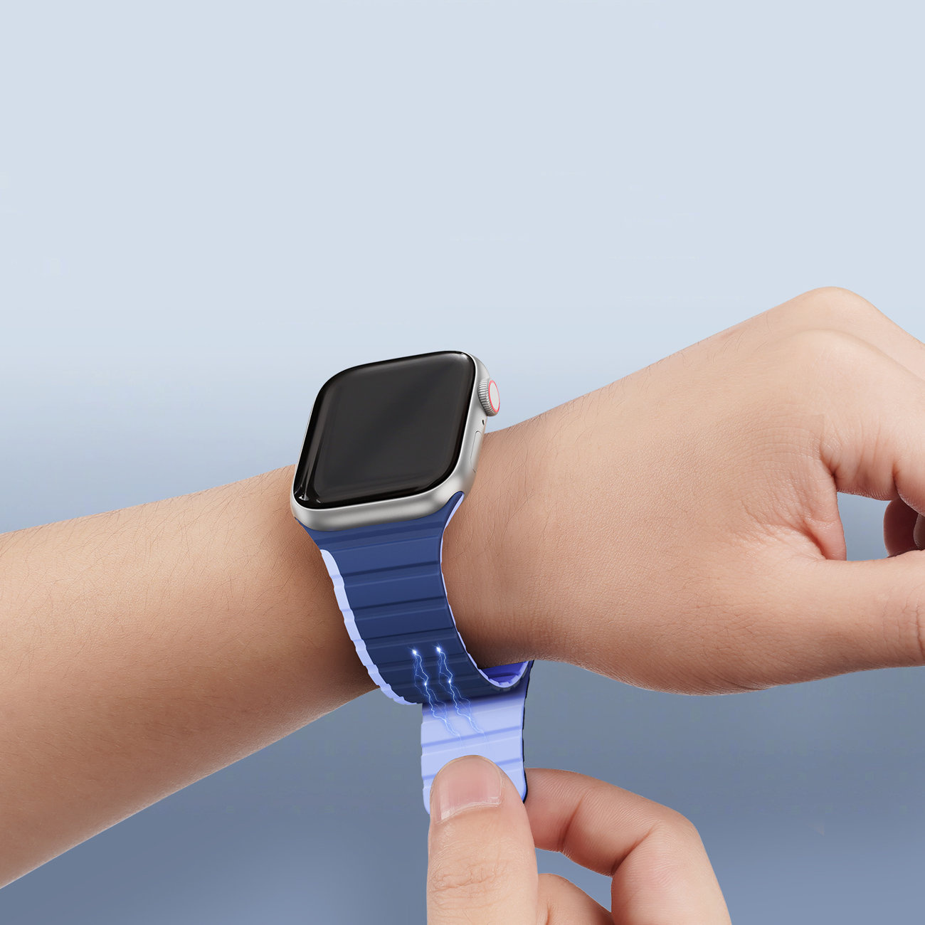Dux Ducis Strap (LD Version) Apple Watch 4/5/6/7/SE/8/9 40/41mm blue