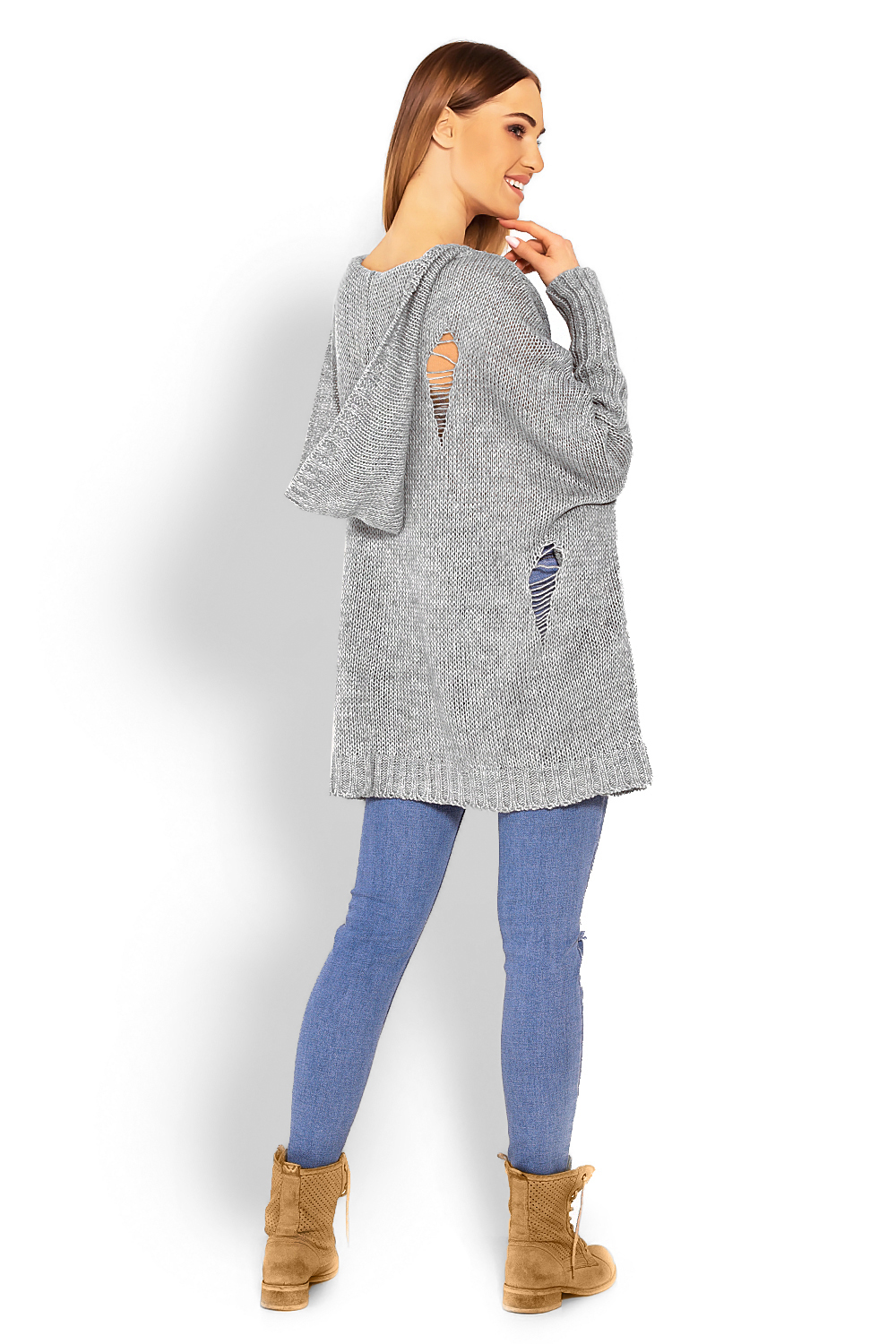  Long jumper model 114560 PeeKaBoo  grey