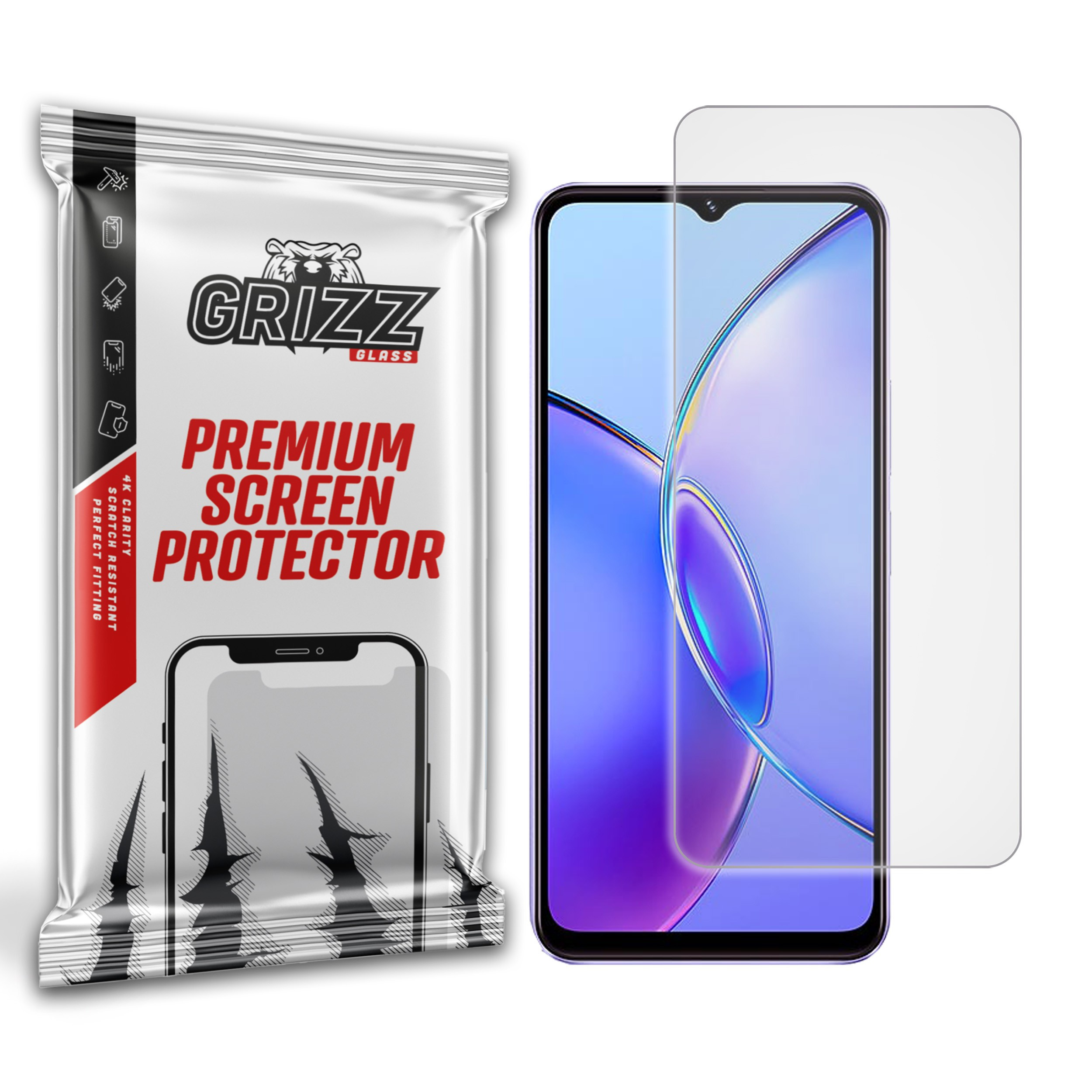 GrizzGlass PaperScreen Vivo Y17s