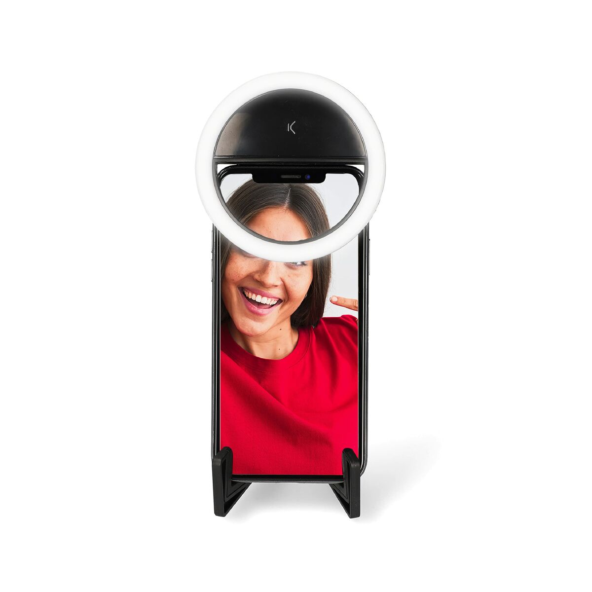 Rechargeable Selfie Ring Light KSIX 3W Rechargeable Selfie Ring Light KSIX 3W