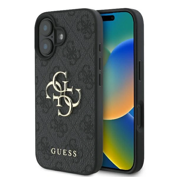 Case Guess GUHCP16L4GMGGR Apple iPhone 16 Pro hardcase 4G Big Logo black