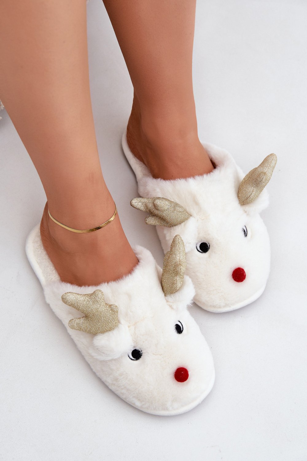  Slippers model 204645 Step in style  white