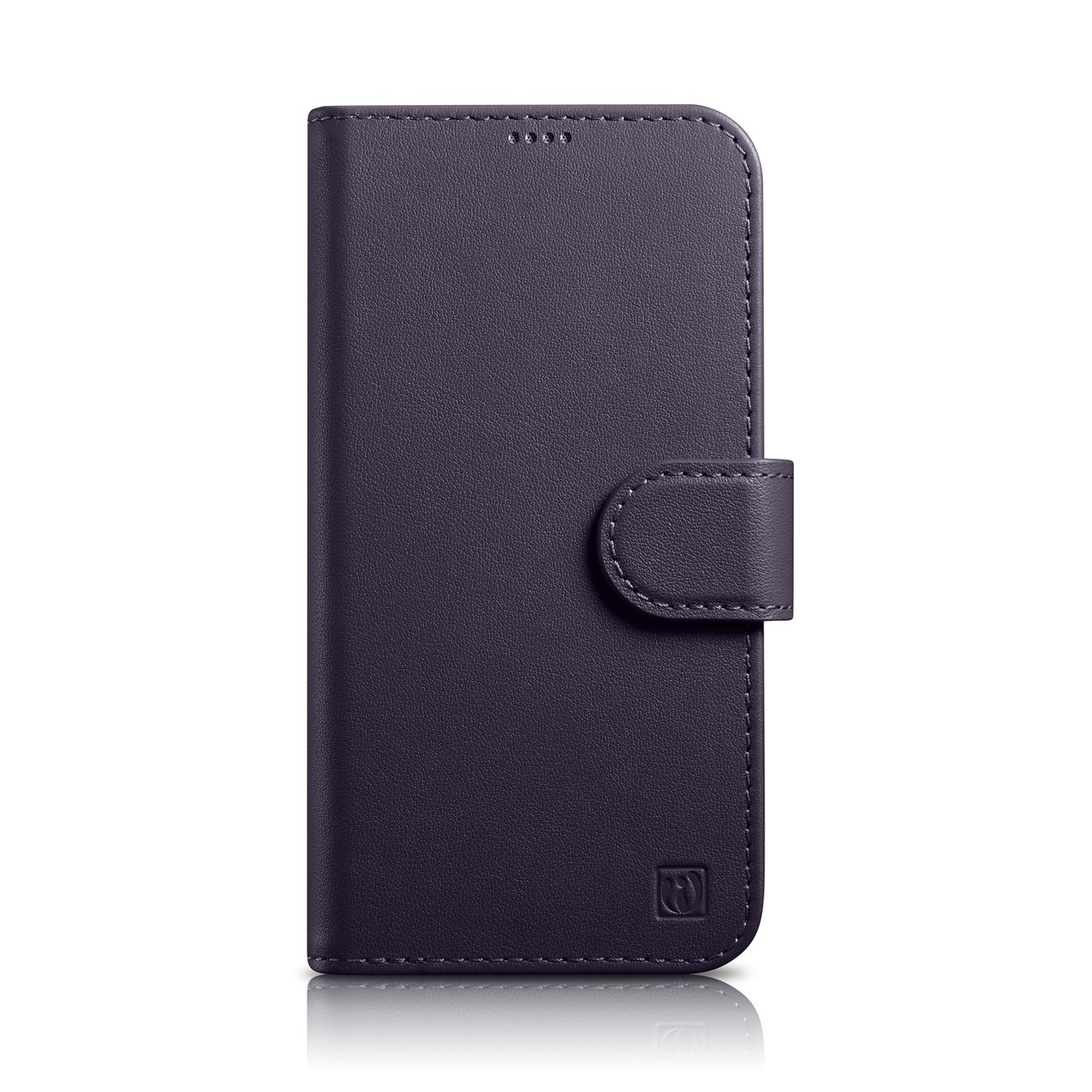 iCarer Wallet Anti-RFID 2in1 Apple iPhone 14 dark purple