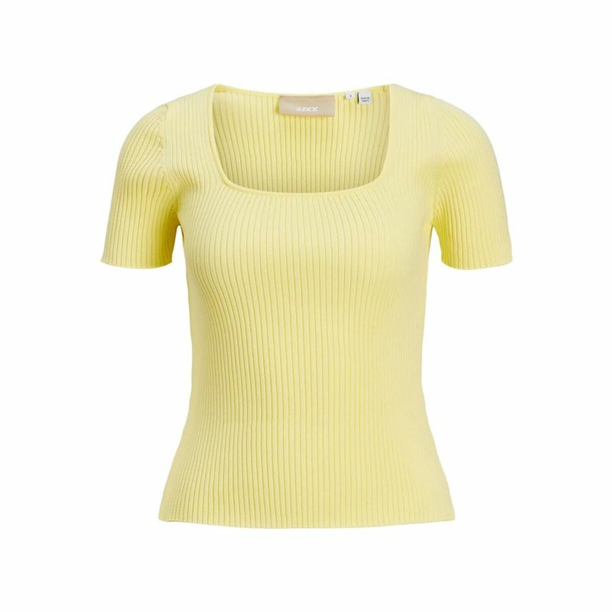 Women’s Short Sleeve T-Shirt Jxsky Ss Jack & Jones French Vanilla Yellow