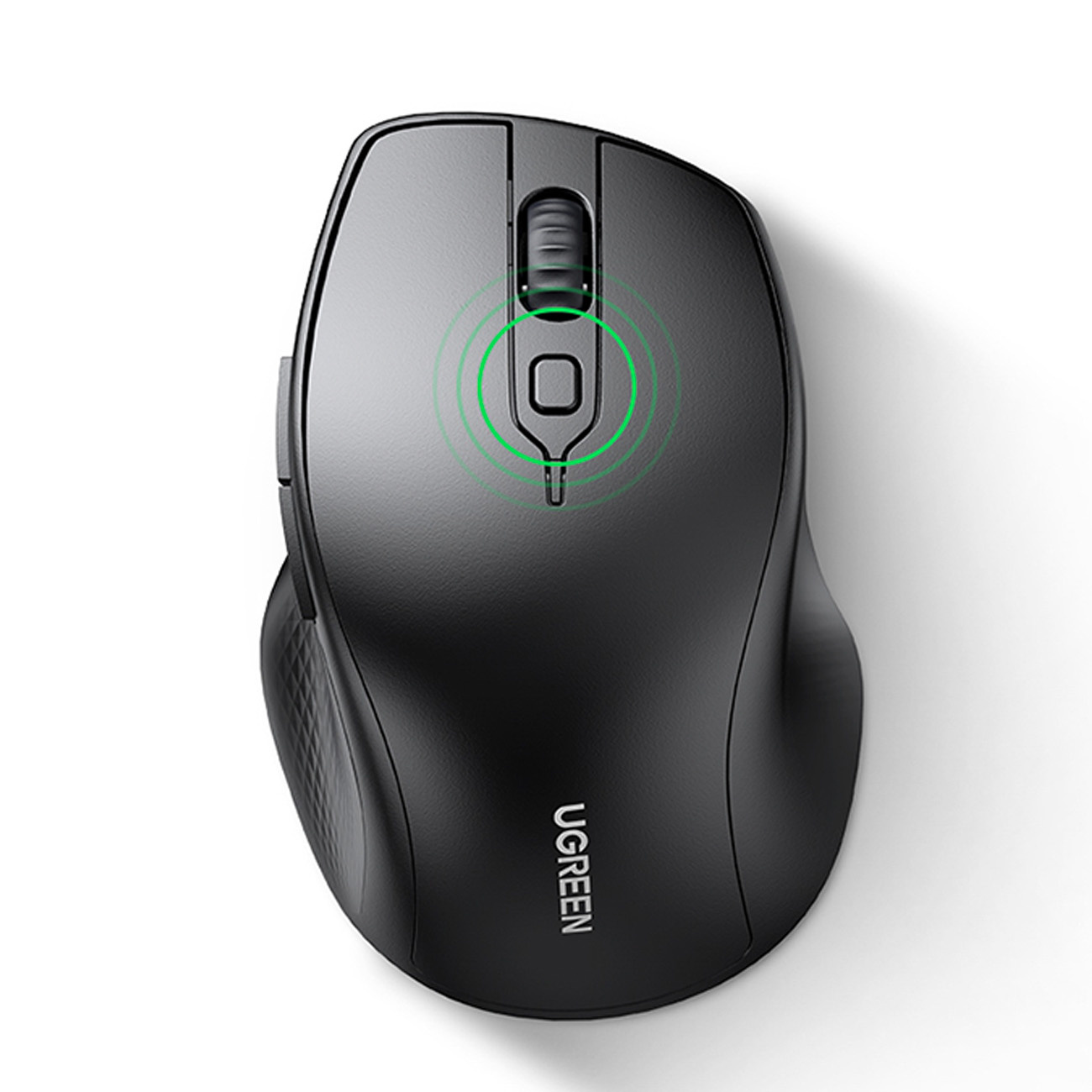 UGREEN MU101 Ergonomic Wireless Mouse Black