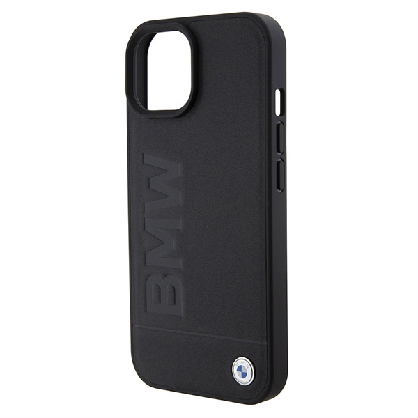 BMW BMHMP15SSLLBK Apple iPhone 15 MagSafe hardcase Signature Logo Imprint black