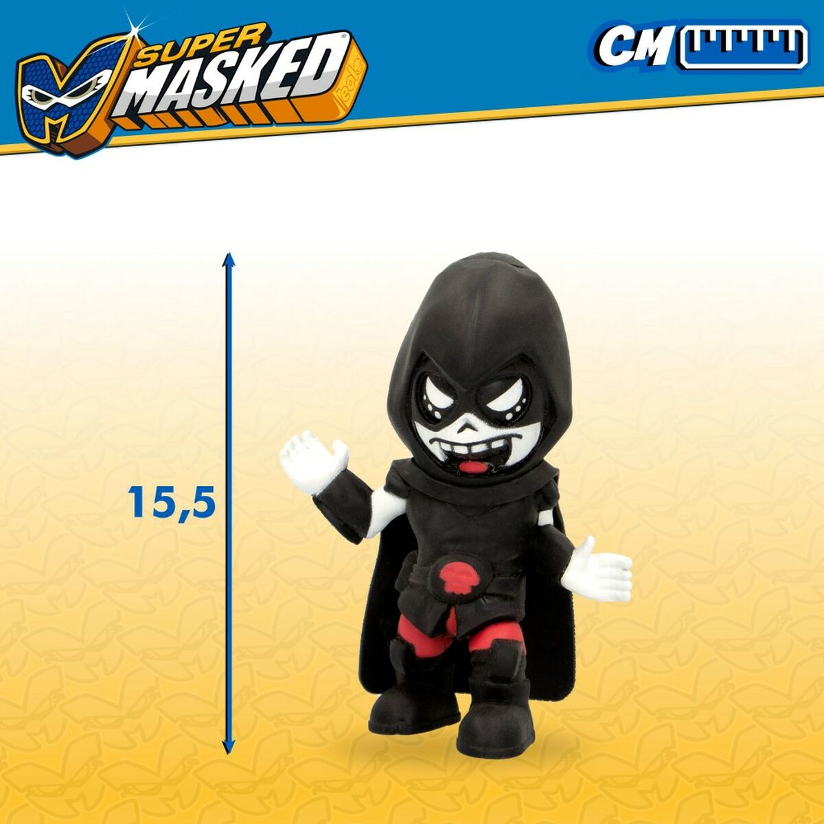 Collectable Figures Eolo Super Masked Whisper Elastic 11,5 x 15,5 x 6,5 cm (12 Units)