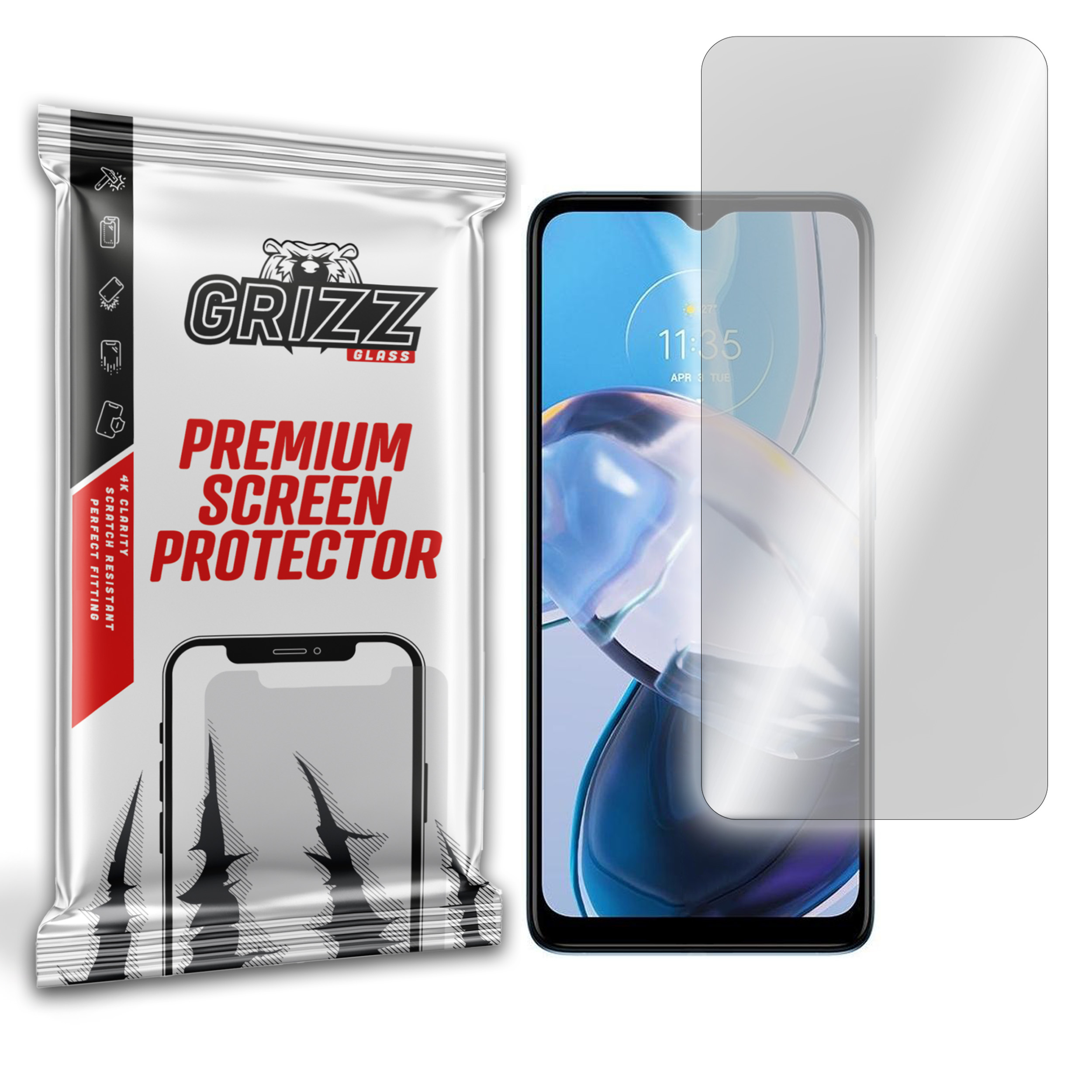 GrizzGlass Hydrofilm Motorola Moto E22i
