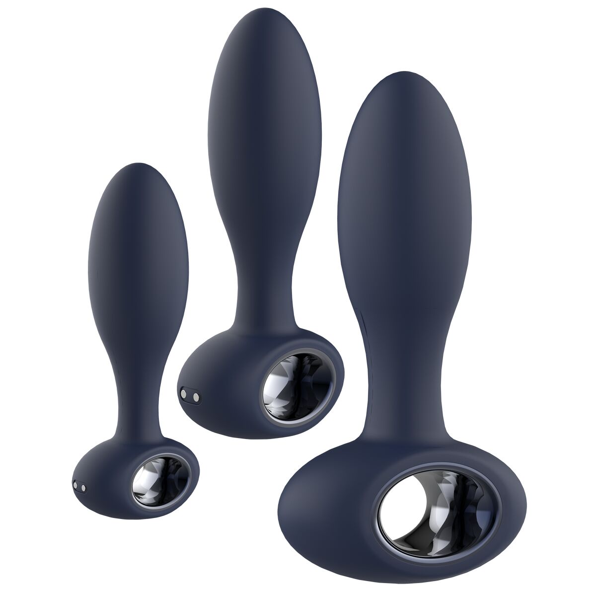 Anal plug Dream Toys STARTROOPERS  Blue 3 Pieces