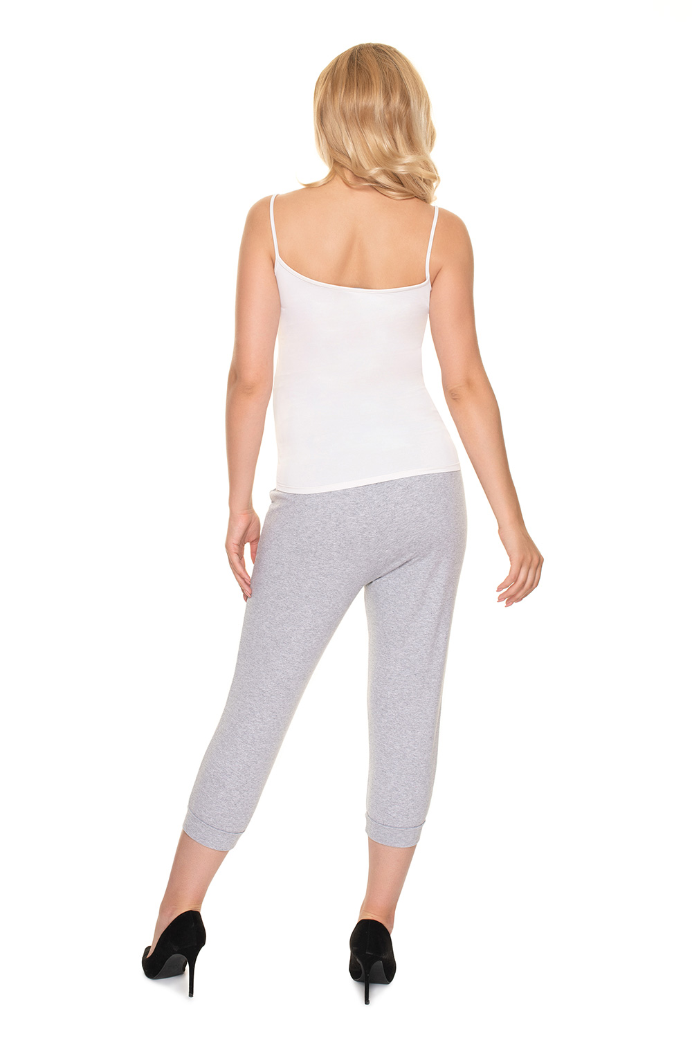  Crop pants model 157818 PeeKaBoo  grey