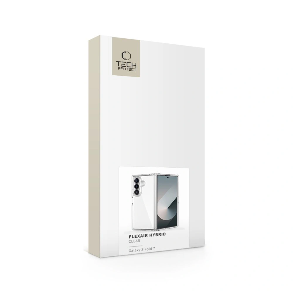 Etui Tech-Protect Flexair Hybrid Samsung Galaxy Z Fold 7 Clear