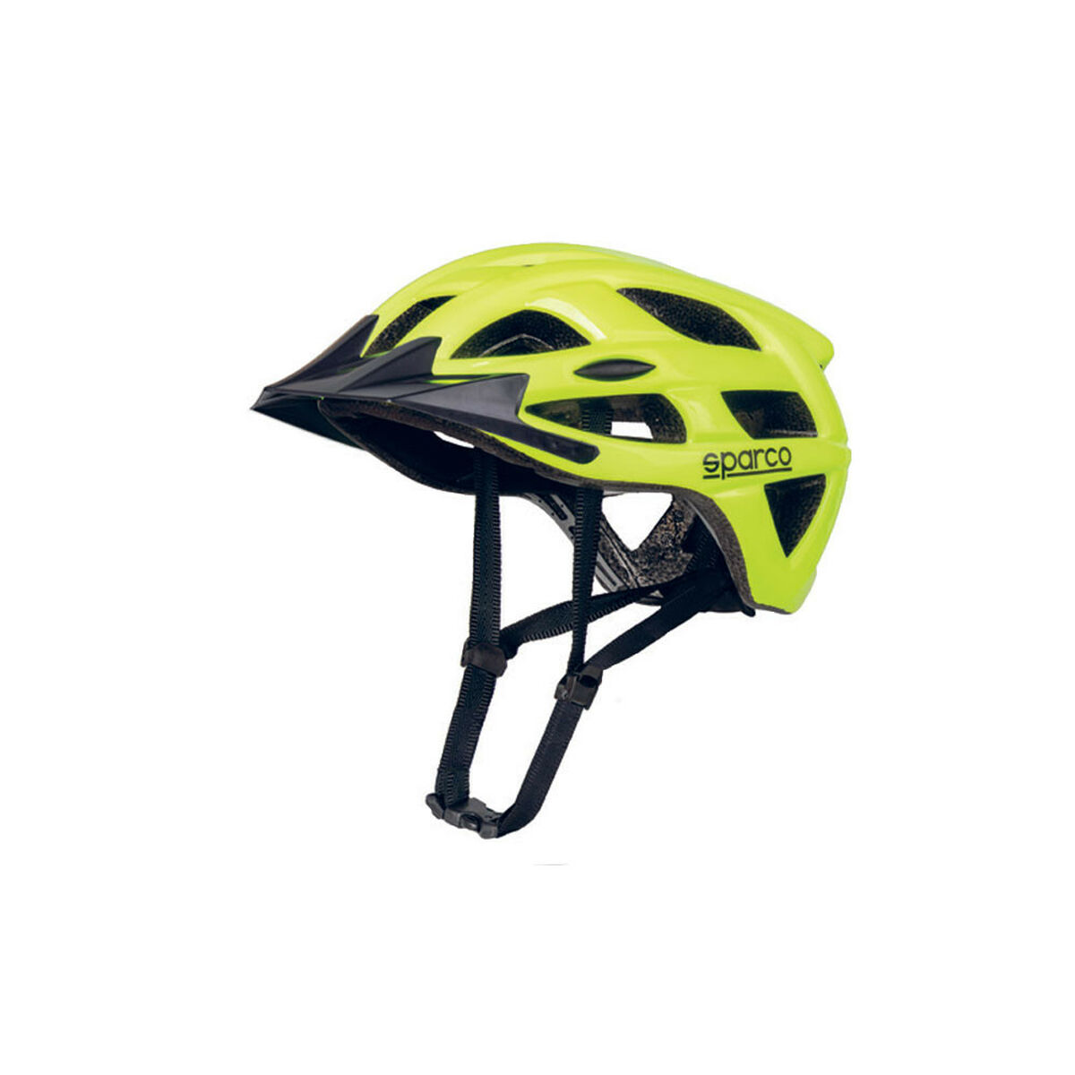 Adult's Cycling Helmet Sparco S099116GF3L L Yellow