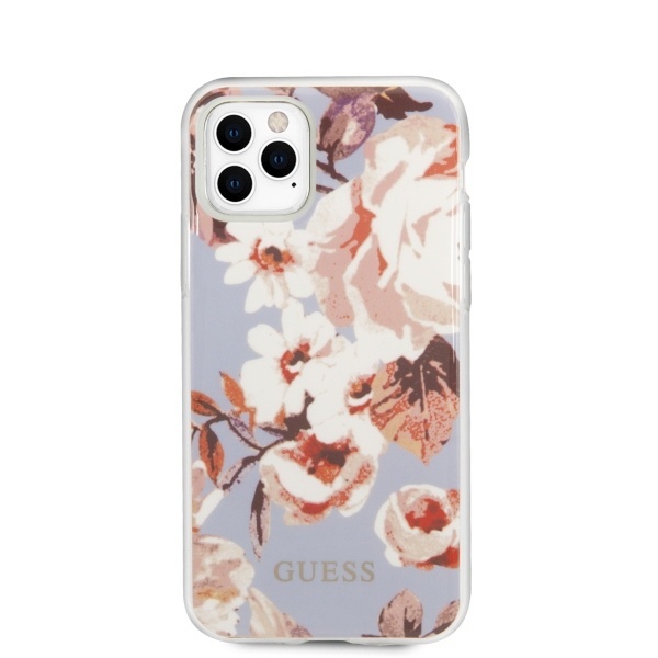 Guess GUHCN65IMLFL02 Apple iPhone 11 Pro Max lilac N°2 Flower Collection