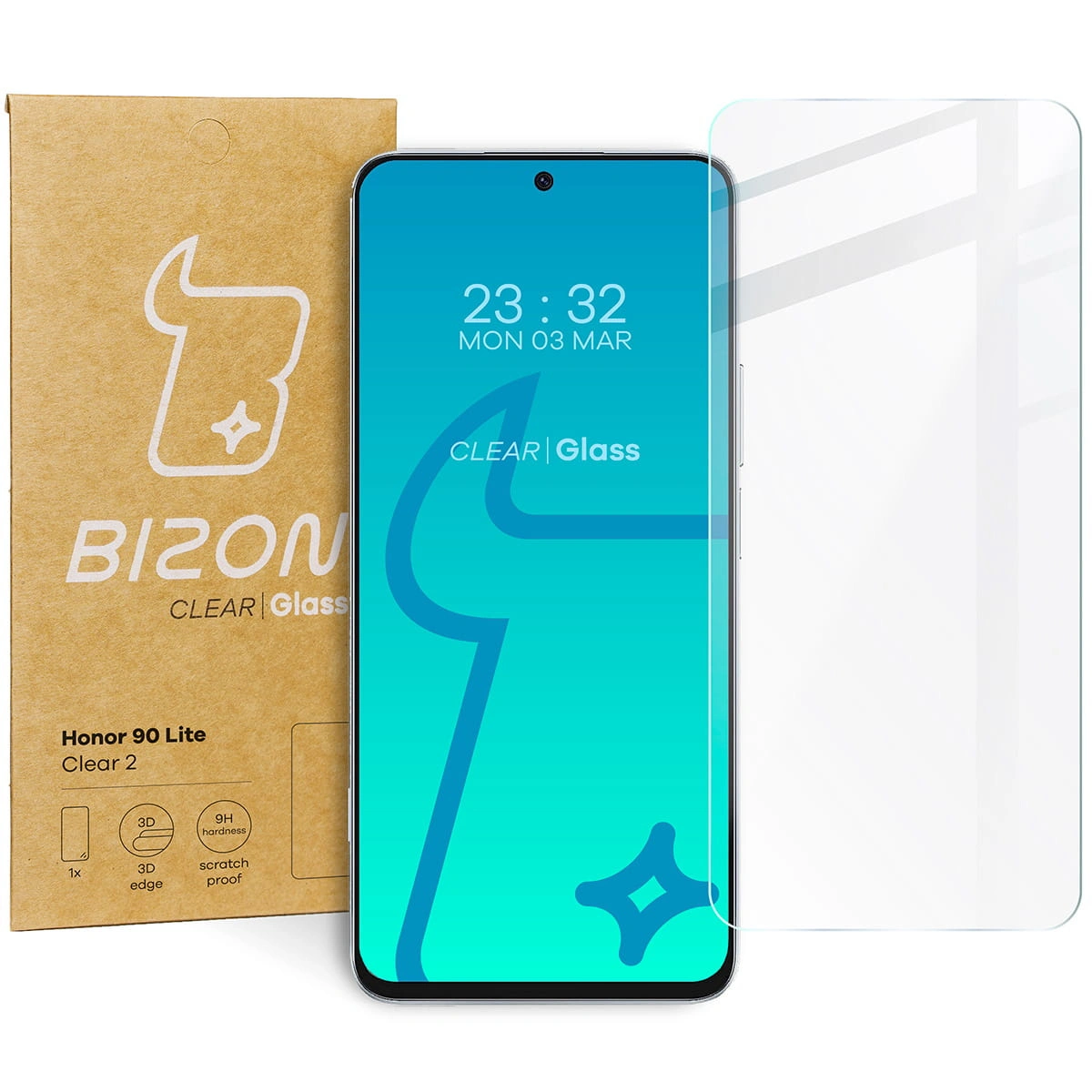 Bizon Glass Clear 2 Honor 90 Lite