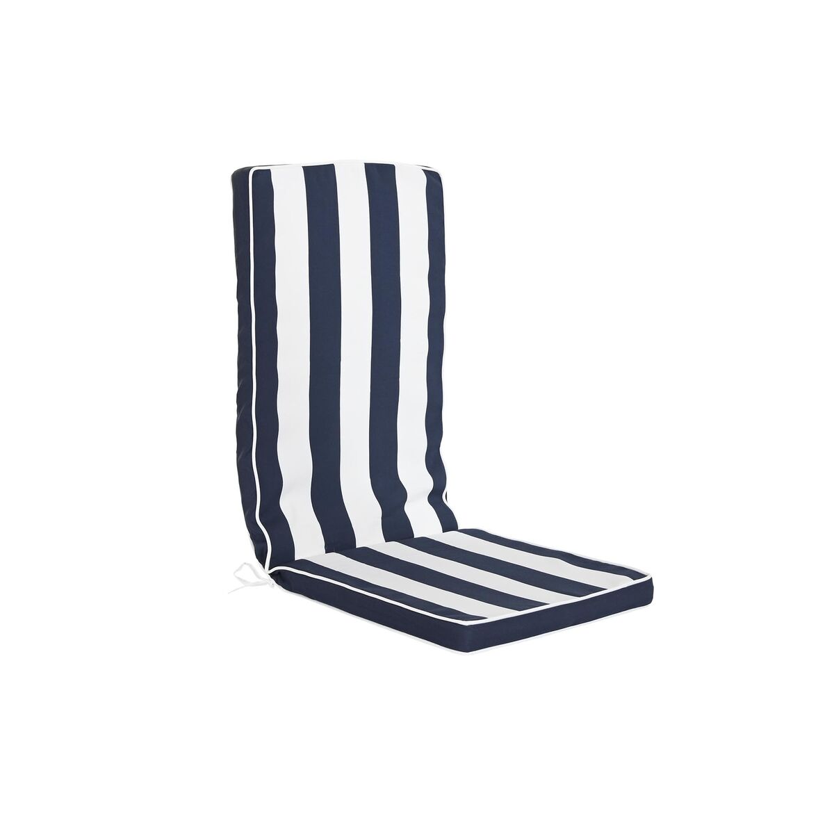 Kissen DKD Home Decor 42 x 4 x 115 cm Streifen Weiß Marineblau