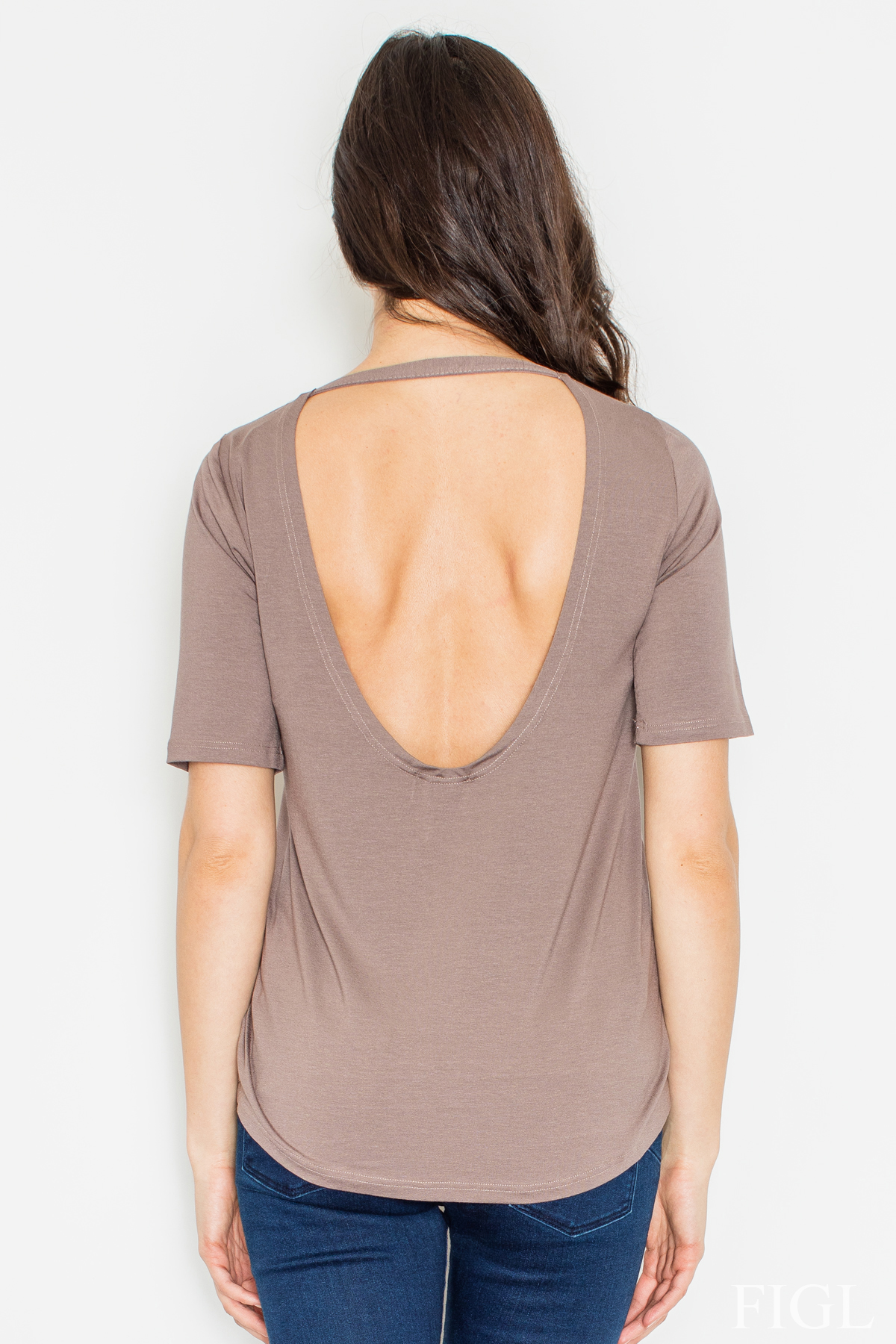 Bluse model 50064 Figl beige Damen